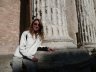 minerva & les.JPG - Les at the Temple of Minerva in Assisi - Yes, THAT Assisi